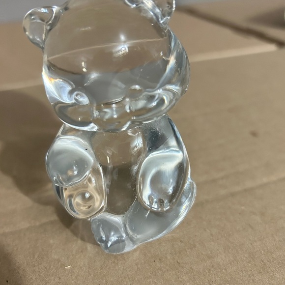 Collectible lead Crystal bear probably from the 70s- no cracks or chips- prelove - Picture 10 of 10